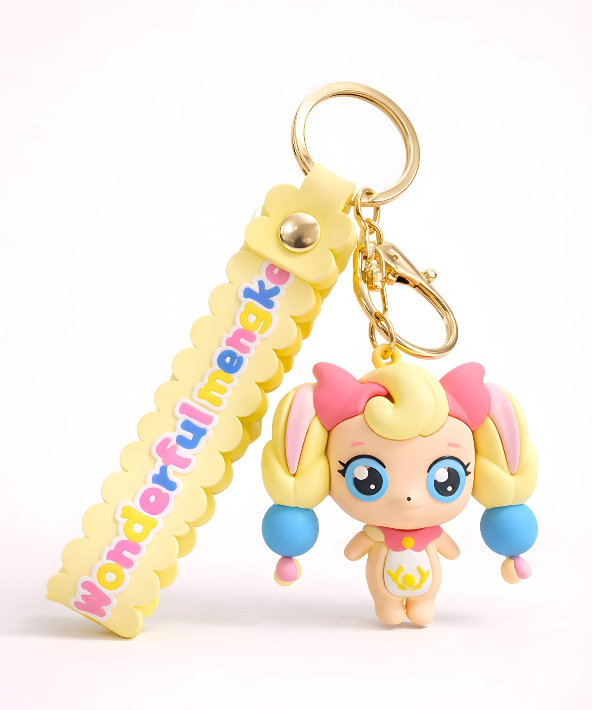 Memoping teenieping keychain fairy character cute bag charm
